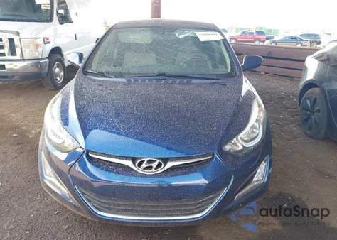 2016 Hyundai Elantra Se z USA, uszkodzony, nr VIN 5NPDH4AE4GH658185